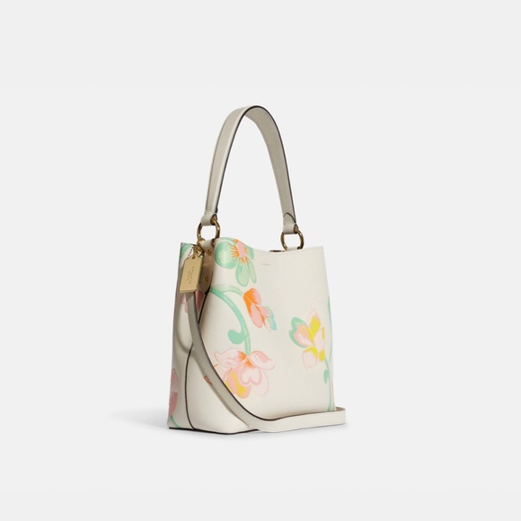 COACH LARGE Town Bucket Bag With Dreamy Land Floral Print BRAND NEW WITH TAGS - Picture 4 of 11